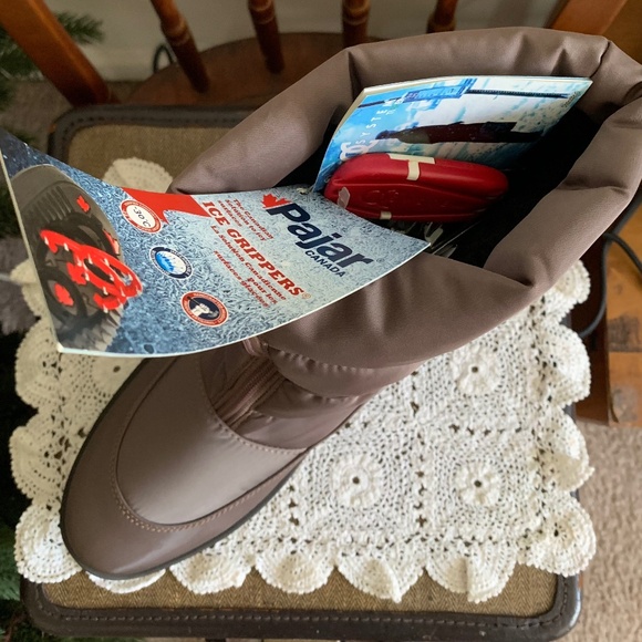 SNOWHILLS 2 ICE GRIPPER BOOT Size 11 - Picture 5 of 5